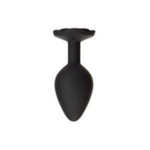 Roses Til’ Dawn – Silicone Anal Plug - Medium - Black