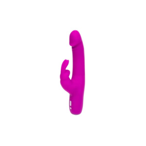 Happy Rabbit: Happy Rabbit Slimline Realistic Rechargeable Rabbit Vibrator Purple