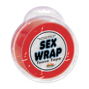 Sex Wrap Tease Tape Red