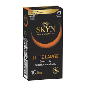 Condoms: SKYN® ELITE LARGE 10pk