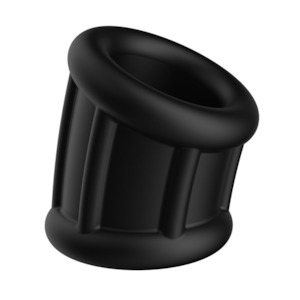 His: F-95: Tubular Ball Stretcher - Black