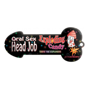 Christmas Gift Guide: Head Job Oral Sex Candy - Strawberry Red