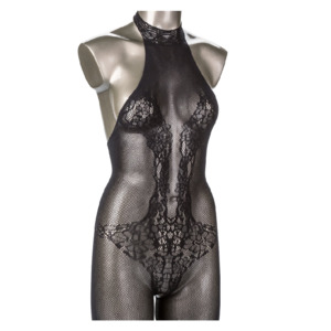 Scandal Halter Lace Body Suit
