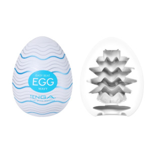 His: Tenga Standard Egg Wavy