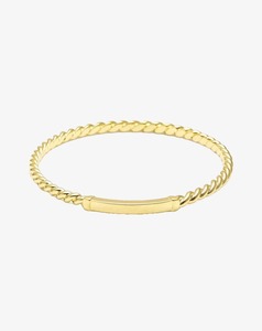 Knots Bangle Yellow Gold