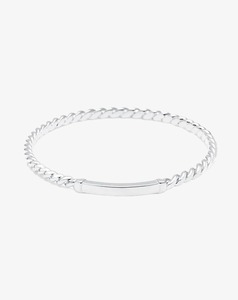 Bangles Bracelets: Knots Bangle White Gold