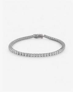 Bangles Bracelets: Classic Diamond Tennis Bracelet - 2.9mm