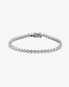 Classic Bezel-Set Diamond Tennis Bracelet - 2.9mm