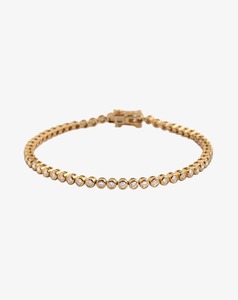 Classic Bezel-Set Diamond Tennis Bracelet - 2.2mm