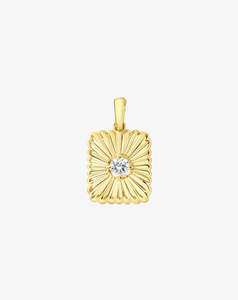 Boussole Medallion in Yellow Gold
