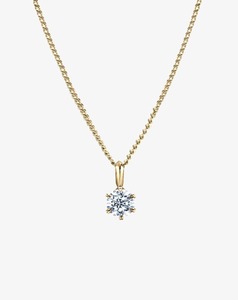 Necklaces: Sloane Diamond Necklace Yellow Gold