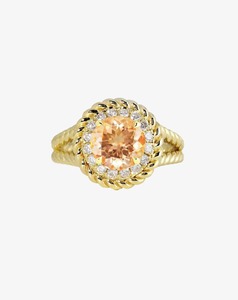 Rings: Morganite Grand Knots Ring