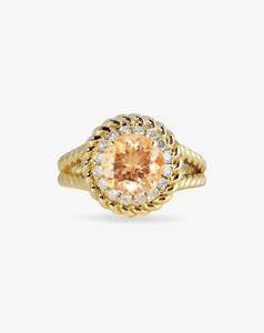 Rings: Morganite Grand Knots Ring