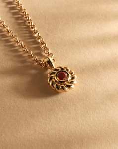 Knots Collection: Ruby Darling Knots Necklace