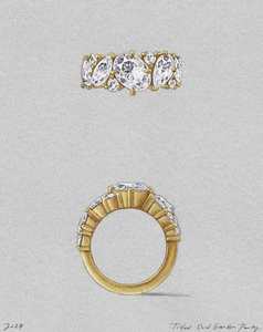 Tilted Oval Garden Party