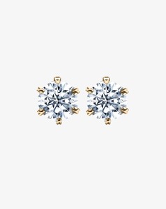 Sloane Diamond Studs Yellow Gold