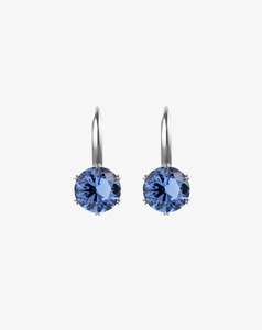 Sloane Collection: Sapphire Sloane Slippers White Gold