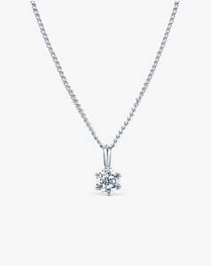 Sloane Collection: Sloane Diamond Necklace White Gold