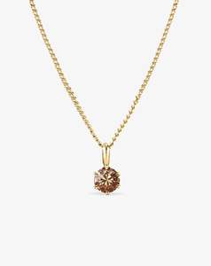 Sloane Collection: Sloane Champagne Diamond Necklace