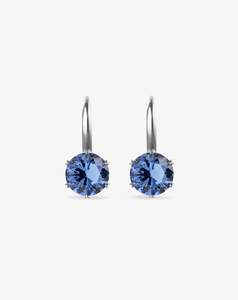 Sloane Collection: Sapphire Sloane Slippers White Gold