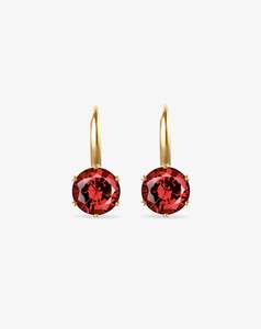 Sloane Collection: Ruby Sloane Slippers Yellow Gold