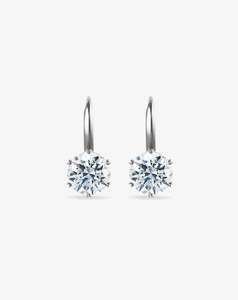 Sloane Collection: Diamond Sloane Slippers White Gold
