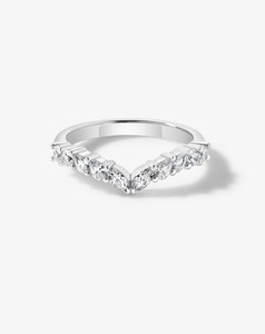 Wedding Bands: Wishbone Fancy Cut Band
