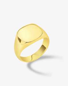 Cushion Signet Ring