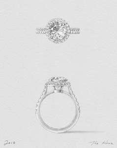 Halo Rings: The Kraz Setting