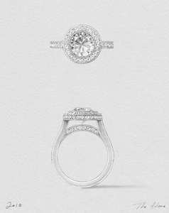 Halo Rings: The Adara Setting