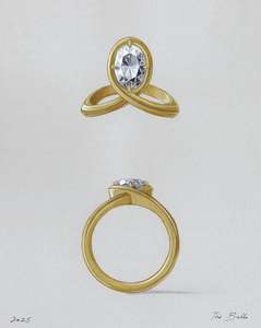 Solitaire Rings: The Ballo Setting