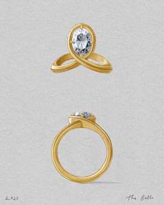 Solitaire Rings: The Ballo Setting