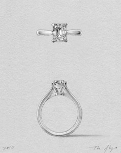 Solitaire Rings: The Alya Setting