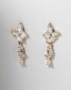 Bespoke Earrings: Cluster Diamond Drop Earrings