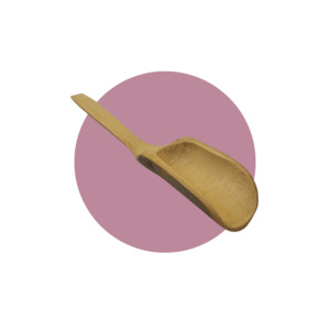 Individual Loose Part: Bamboo Scoop