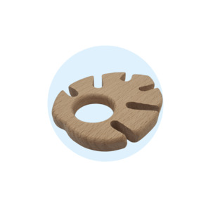 Wooden Loose Parts: Grip Leaf