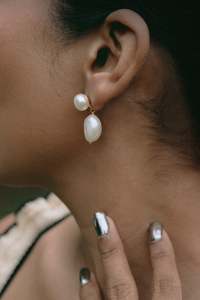 New Arrivals: Pearl Dangles -Earring