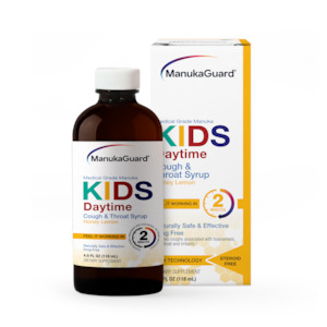 Kid's Daytime Cough & Throat Syrup, Honey Lemon