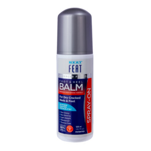 Spray On Foot and Heel Balm for Dry, Cracked feet