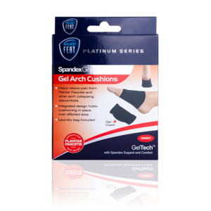 Gel Tech: Platinum Series Spandex Gel Arch Cushion For Collapsing Arch