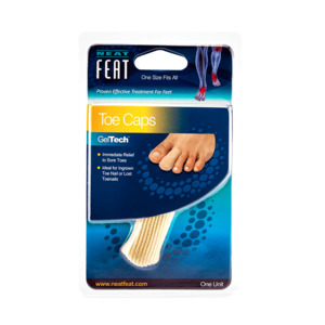Gel Tech: Gel-Lined Toe Cap for Toe Protection