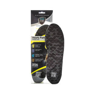 Platinum Series Work Force Insole for All Day Comfort and Relief from Spinal Pain