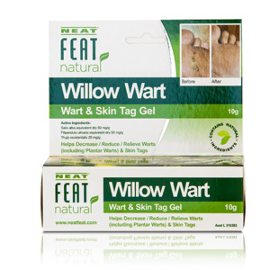 Naturals: Neat Feat Natural Willow Wart and Skin Tag Gel 10g For Wart Removal