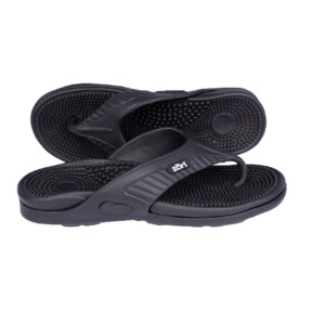 Neat Feat: Neat Zori Massage Orthotic Thongs Black: Comfort and Pain Relief With Every Step (AUS)