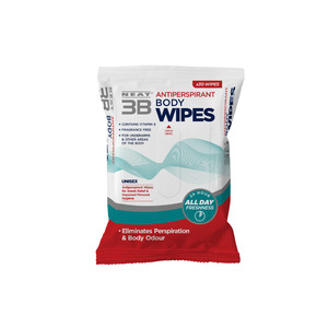 Neat 3B Antiperspirant Body Wipes – 30 Wipes