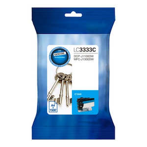 Brother: Printer Ink Cartridge LC3333 Cyan - LC3333C