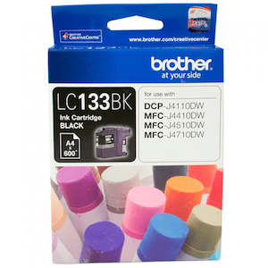 Printer Ink Cartridge LC133 Black - LC133BK