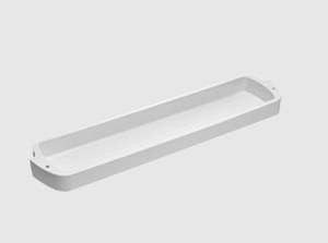 Fridge Door Basket Large 635 White - 883941