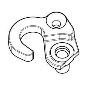 Large Kitchen Appliances: Fridge Door Auto Closer (R/H) - 8119887019