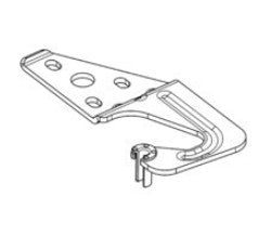Large Kitchen Appliances: Fridge Door Hinge Top (R/H) - 8119994013